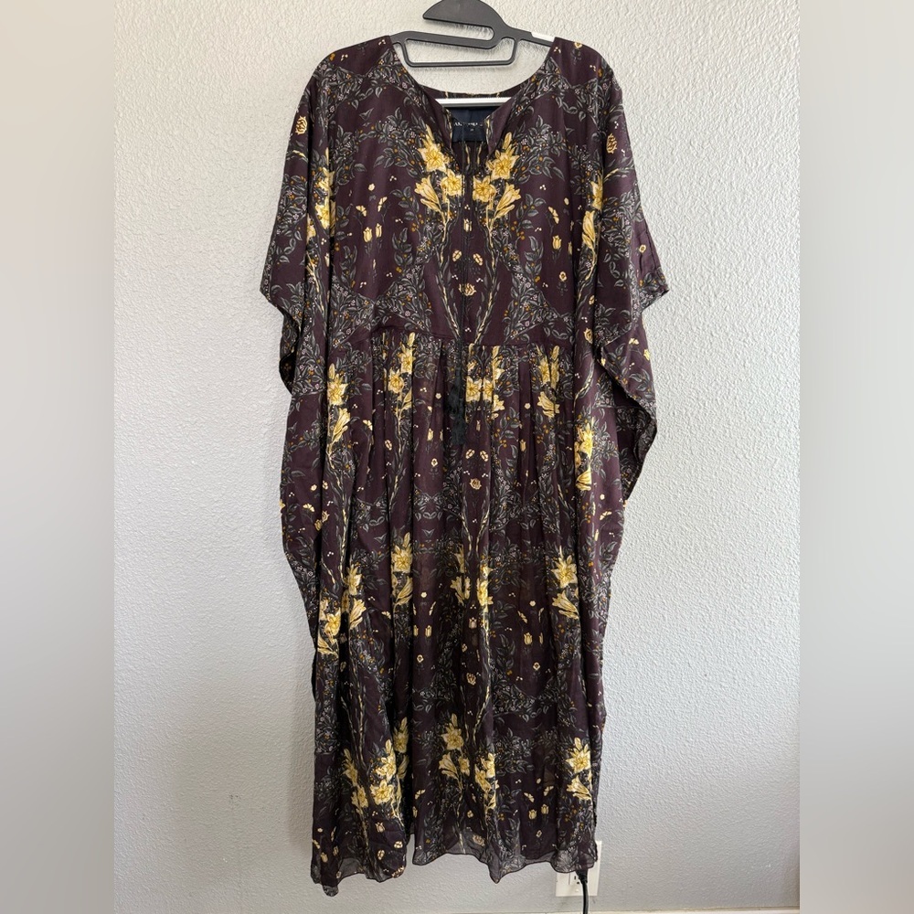 Samantha Sung Kaftan Cotton Dress Size 10